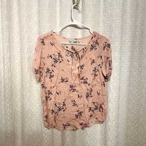 Lucky Brand floral blouse